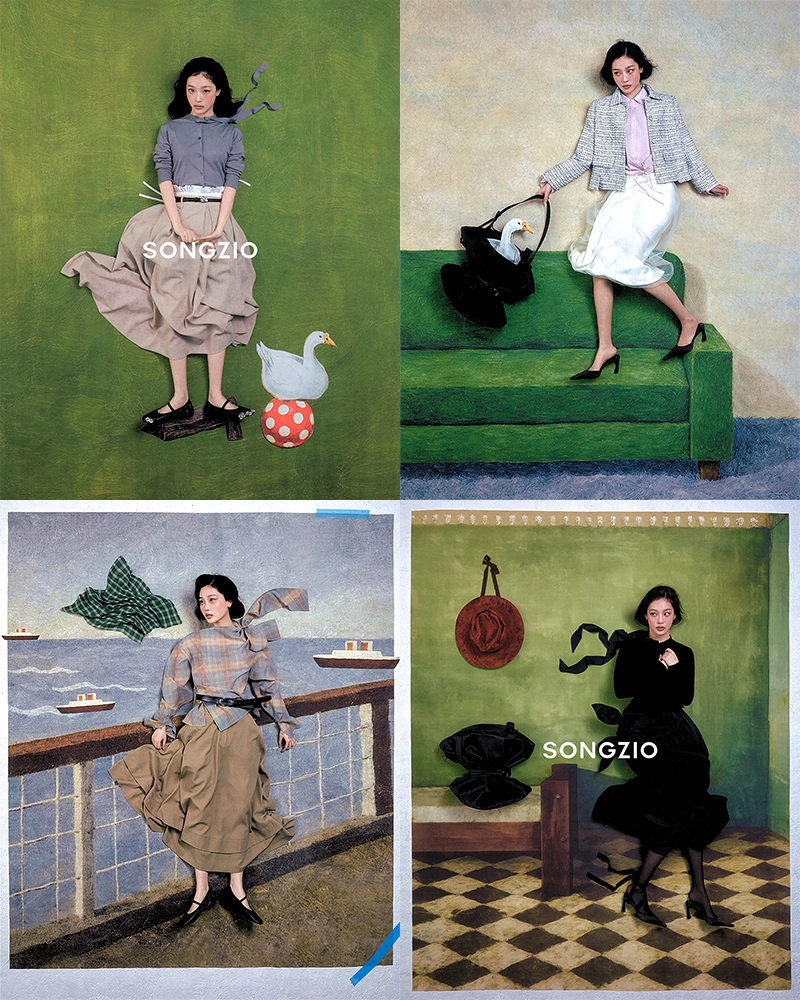 세계적인 포토그래퍼 실베스터 마코와 배우 최희진이 함께한 송지오 우먼26SS 화보 27-Image